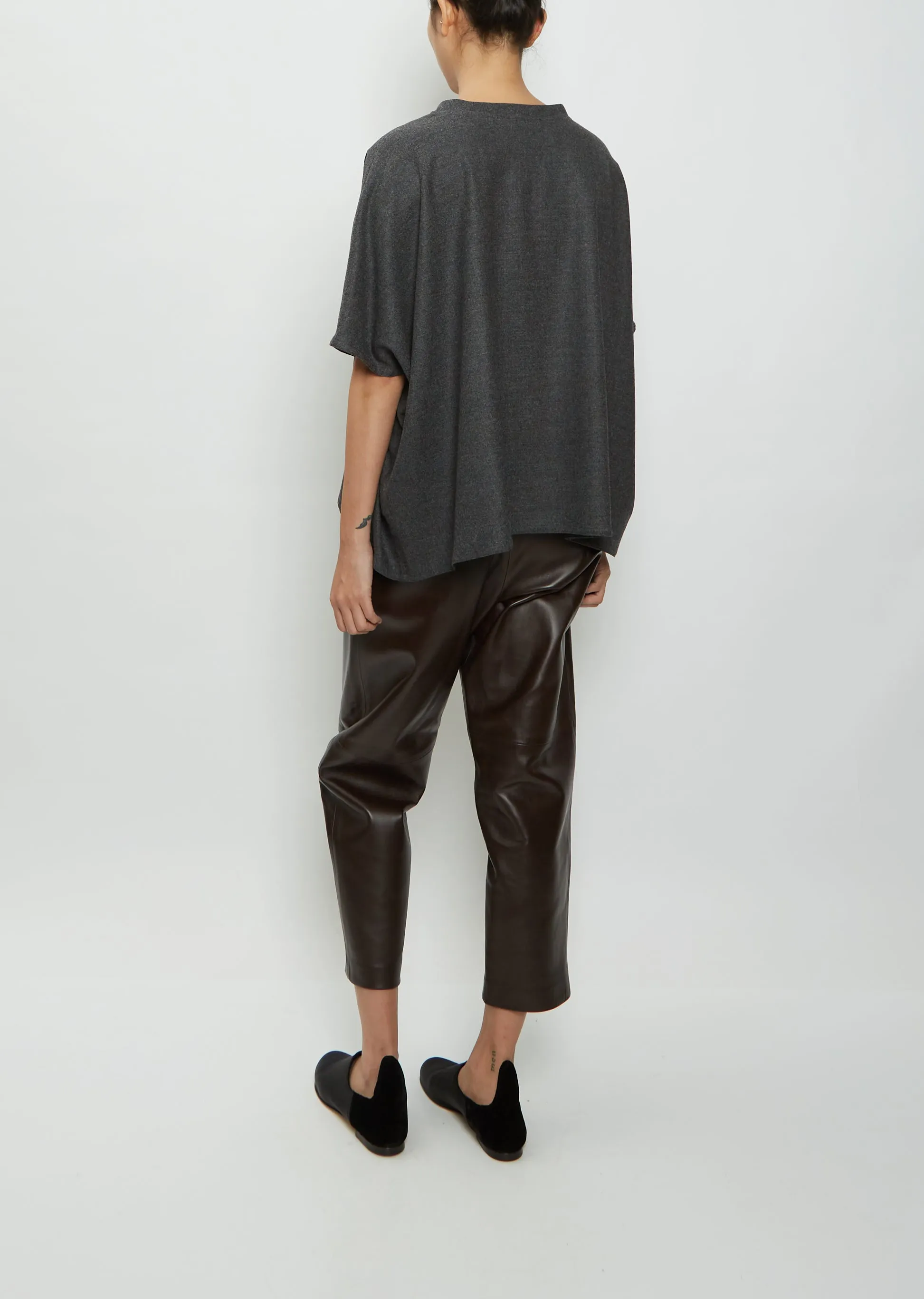 Carrot Leather Pants