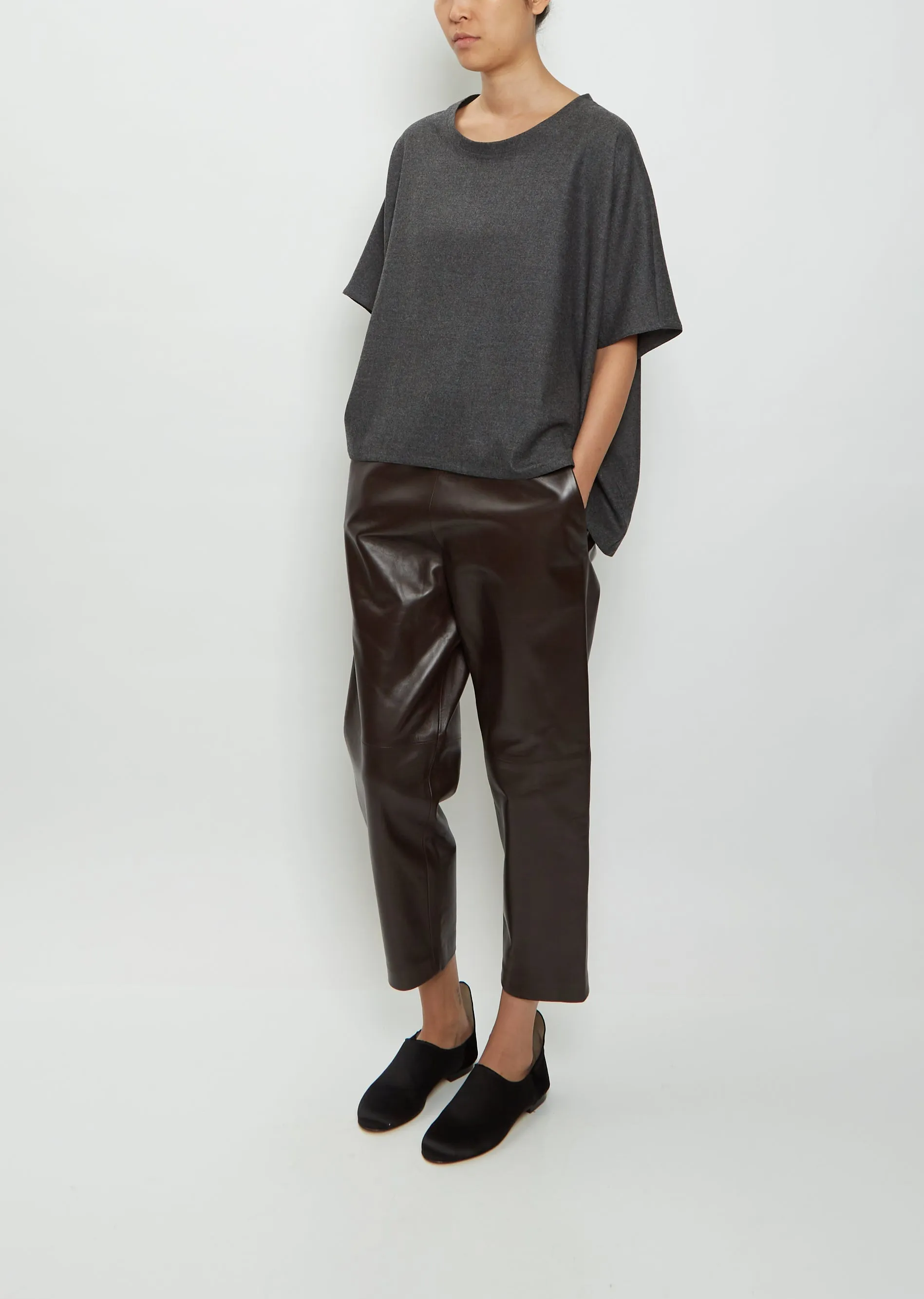Carrot Leather Pants