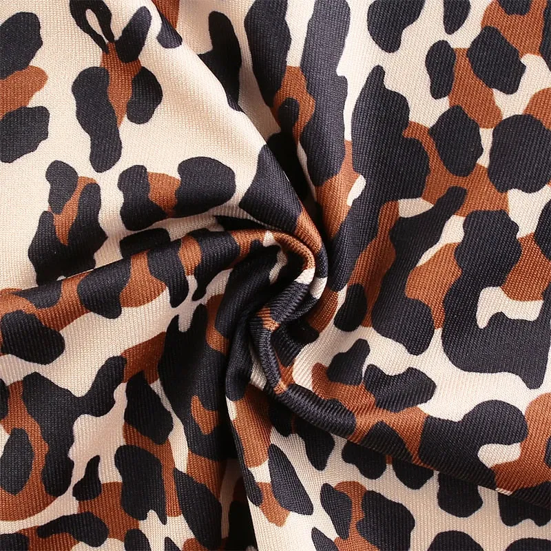 Casual Leopard Summer Tops For Women Lace Edge Tank Top Korean Fashion Sleeveless Sexy Cropped Feminino Tees Harajuku