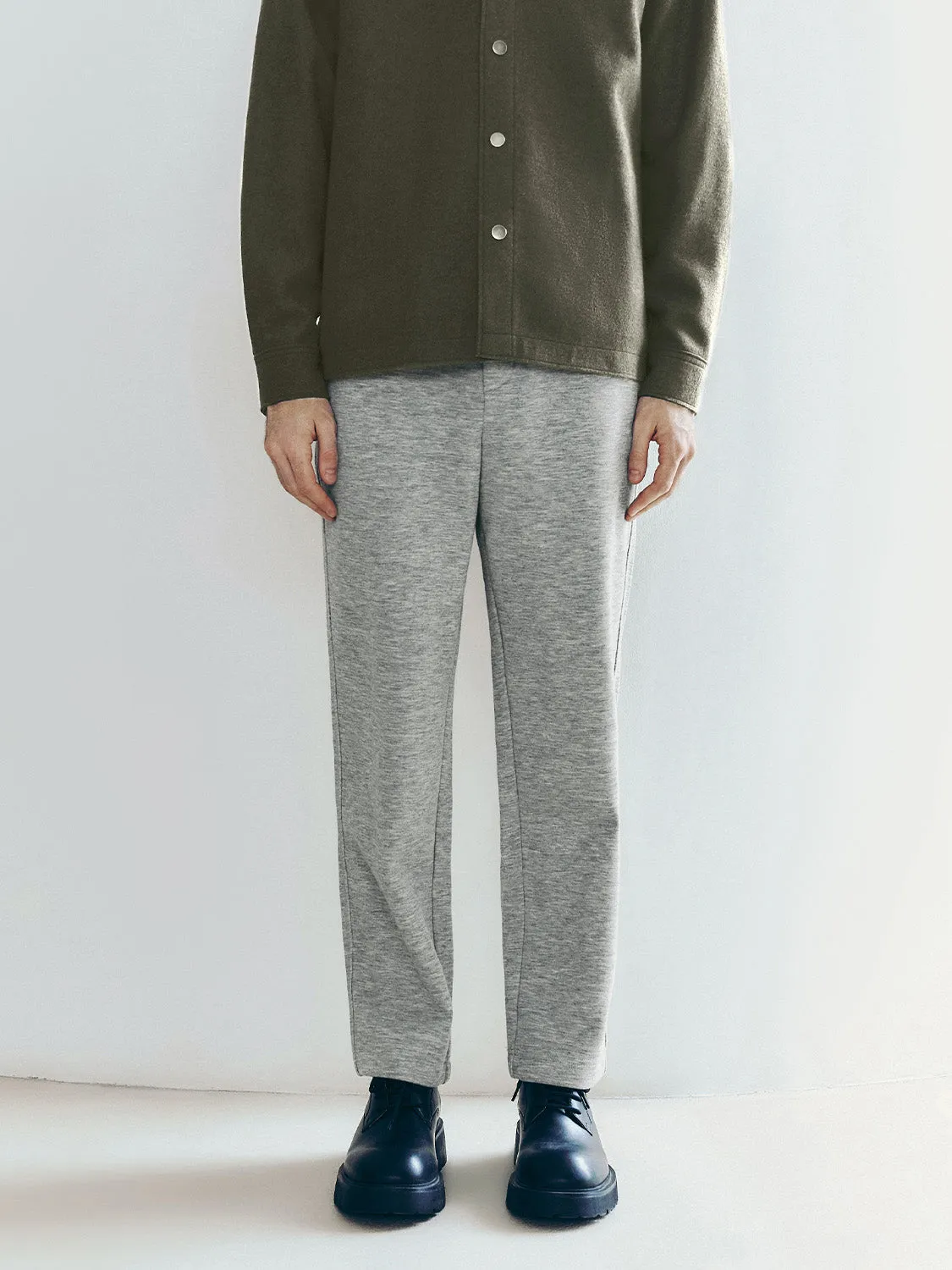 Elastic Carrot Fit Pants
