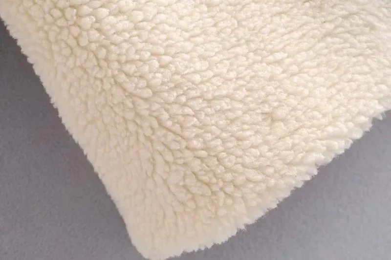 FAUX SHEARLING COAT