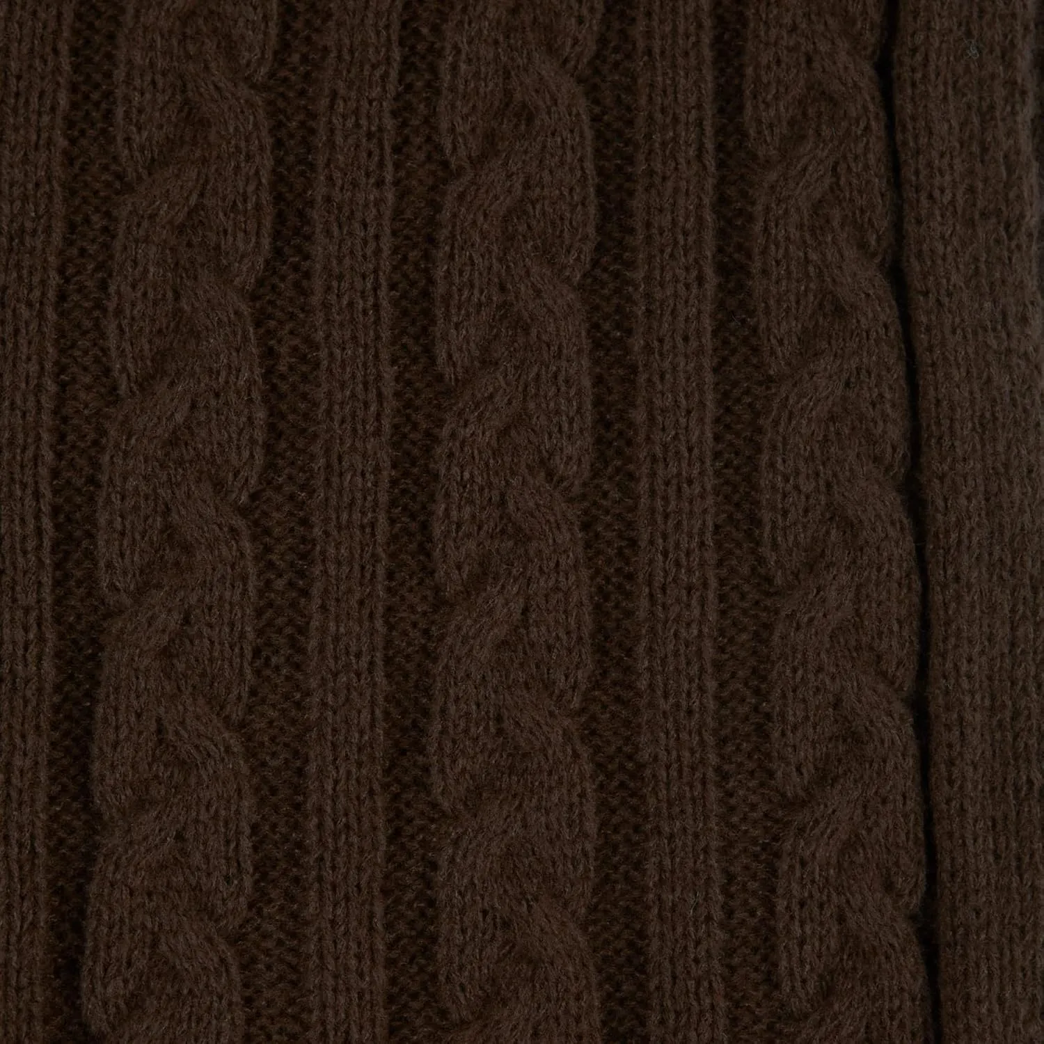 Hadley Wren Women's Kenna Cable Knit Open Front Poncho Wrap