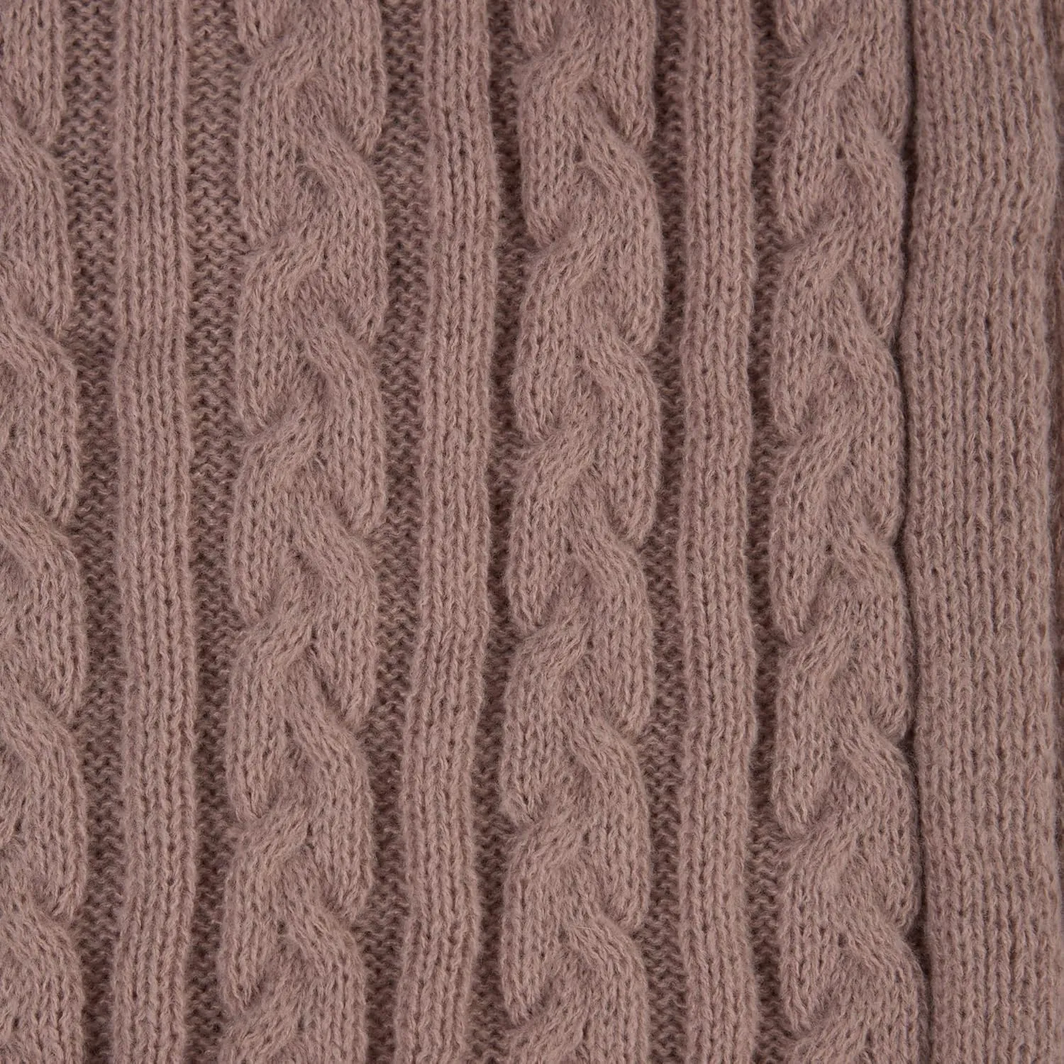 Hadley Wren Women's Kenna Cable Knit Open Front Poncho Wrap