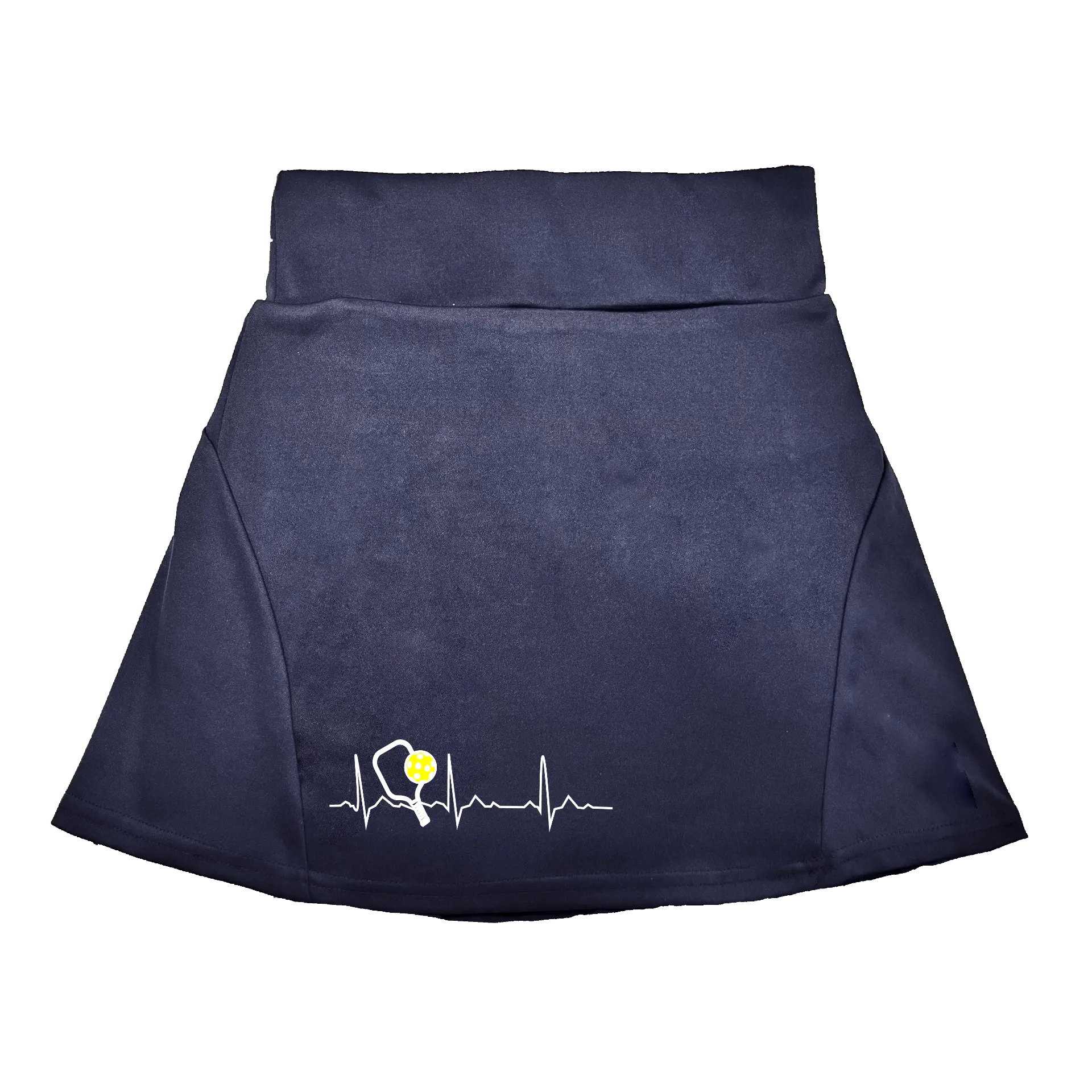 Pickleball Heartbeat EKG | Women's Flirty Pickleball Skort