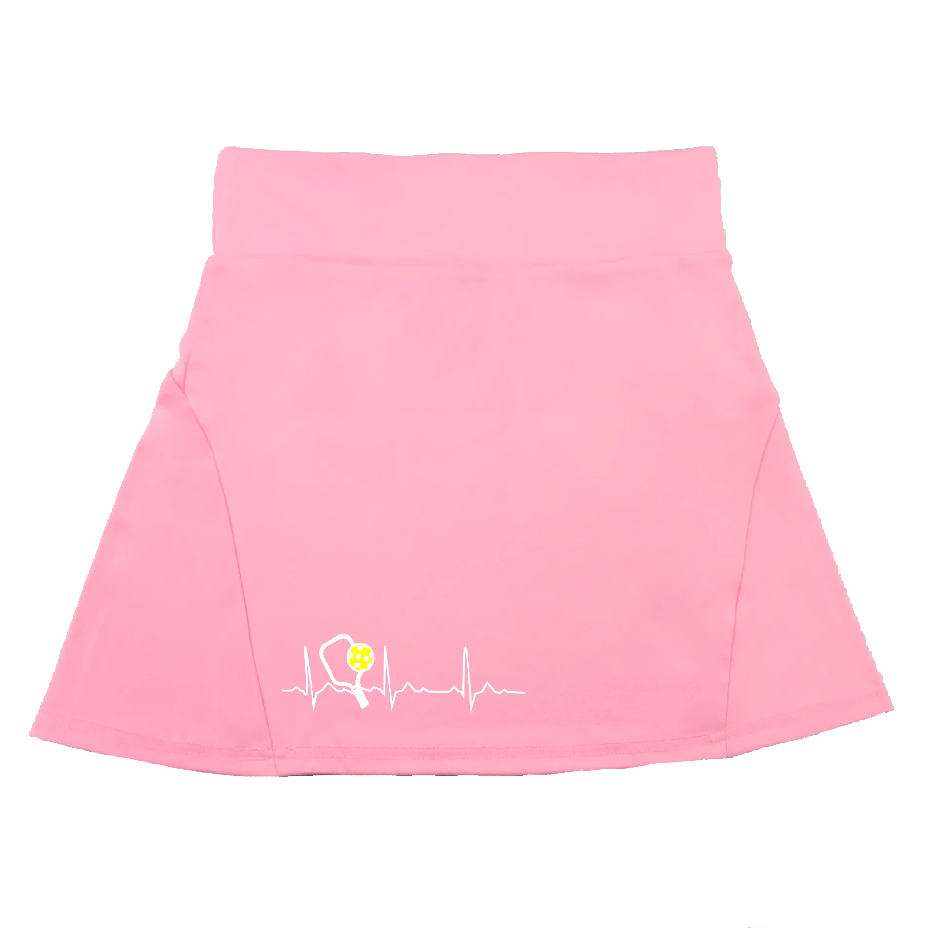 Pickleball Heartbeat EKG | Women's Flirty Pickleball Skort