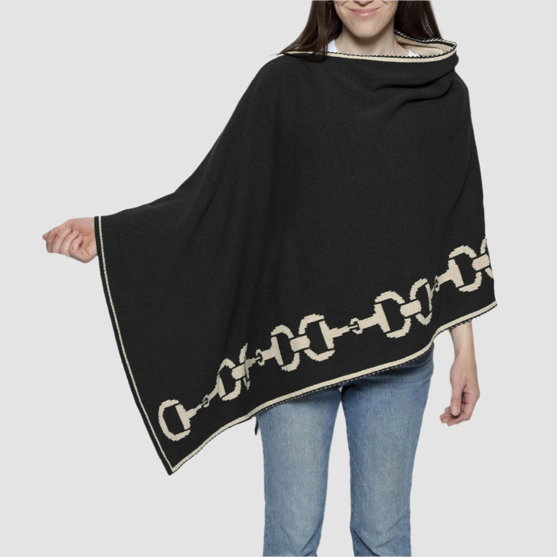 Snaffle Bit Horse Poncho
