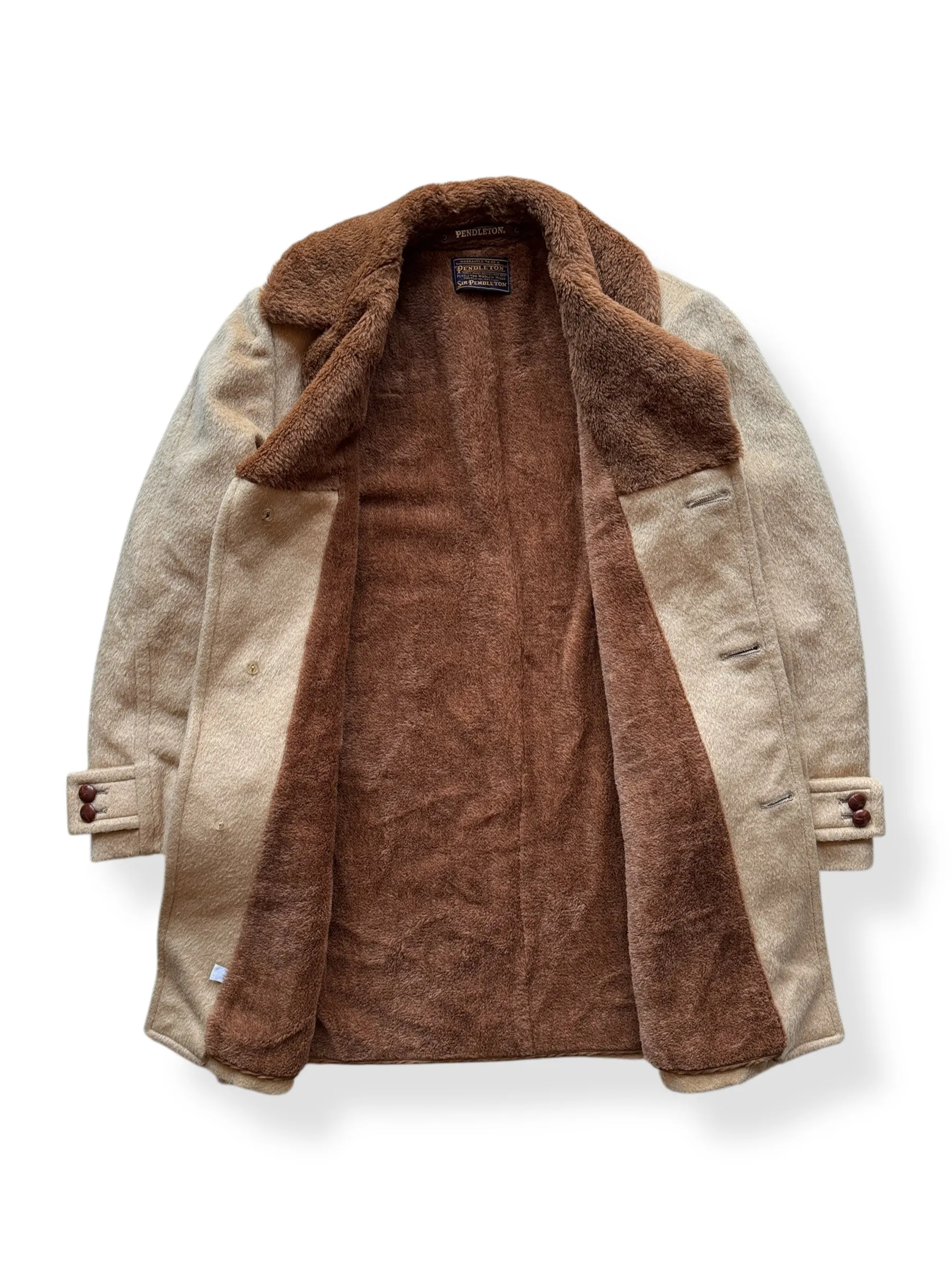 Vintage Sir Pendleton Camelhair Lined Jacket SZ M