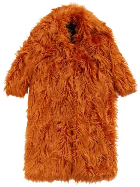 x Palomo faux-fur maxi coat
